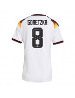 Německo Leon Goretzka #8 Domácí Dres pro Dámské MS 2026 Krátký Rukáv